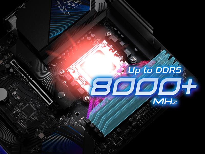 DDR5 XMP および EXPO のサポート